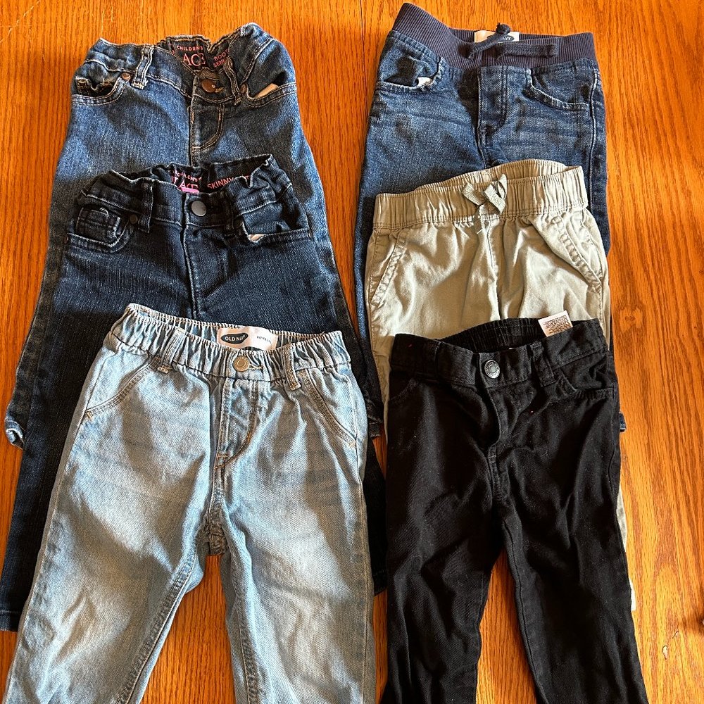 Baby Girl Jeans & Pants Lot | 18–24 Months | 6 Pieces